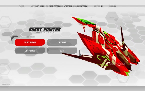 Burst Fighter Demo screenshot