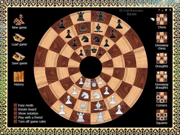Byzantine Circular Chess screenshot