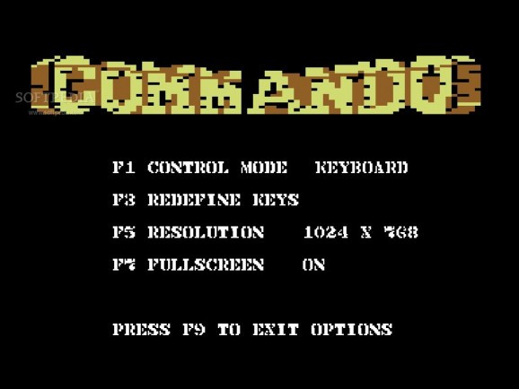 C64 Commando Remake screenshot