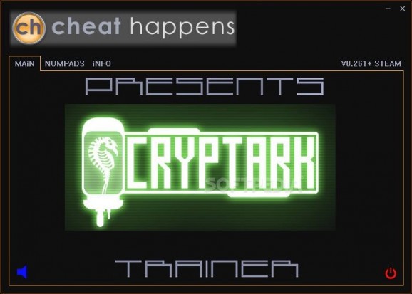 CRYPTARK +5 Trainer screenshot