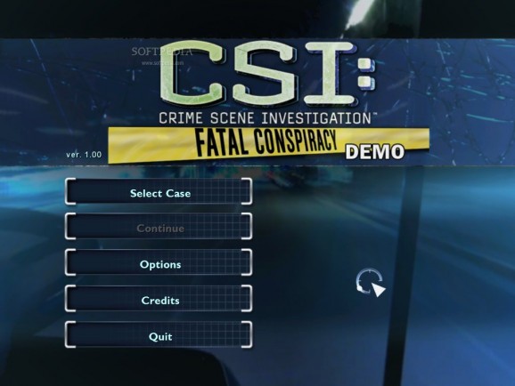 CSI: Fatal Conspiracy Demo screenshot