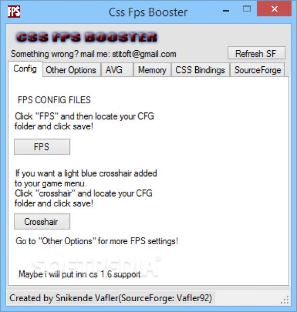 CSS FPS Booster screenshot