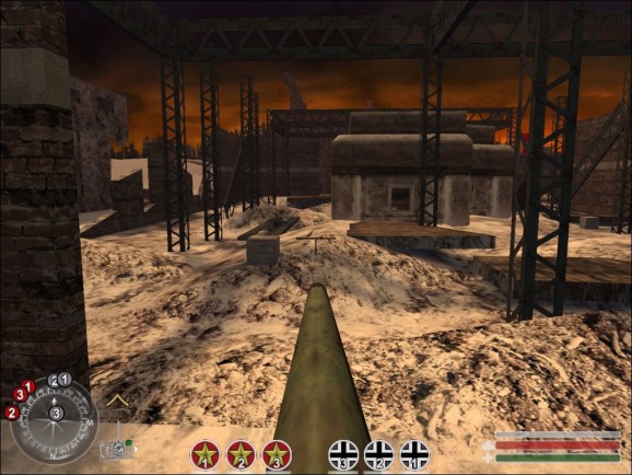 Call Of Duty 1 (UO) Map - Downtown Stalingrad screenshot