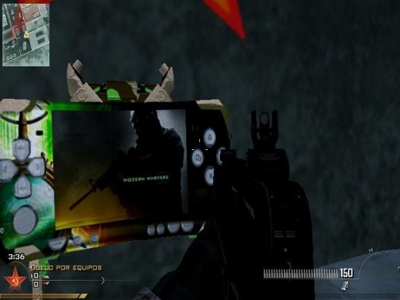 Call of Duty: Modern Warfare 2 Skin - Claymore PSP screenshot