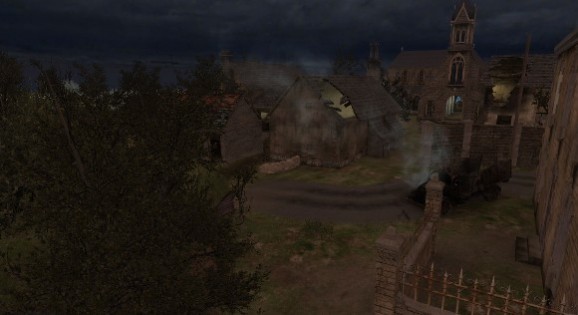 Call of Duty 2 Map - Chelm Night screenshot