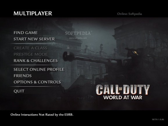 Call of Duty 5: World at War Unlocker screenshot