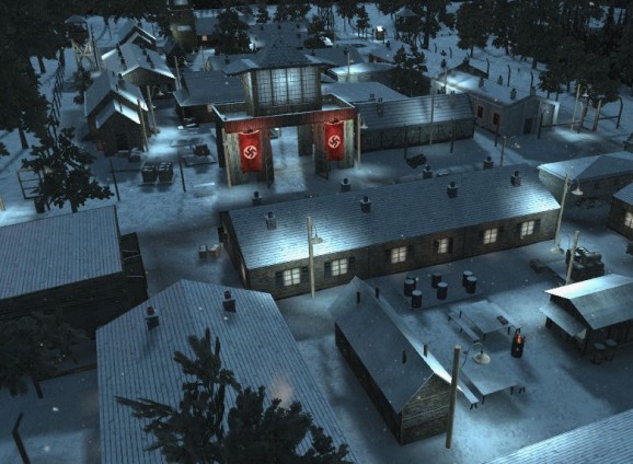 Call of Duty 5 - Powcamp Night Waypoints screenshot