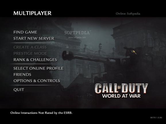Call of Duty 5: World at War +10 Trainer screenshot