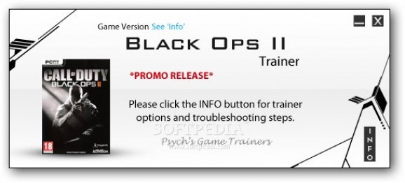 Call of Duty: Black Ops 2 +2 Trainer for 1.3 screenshot