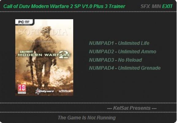Call of Duty: Modern Warfare 2 +3 Trainer screenshot
