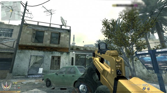 Call of Duty: Modern Warfare 2 Skin - MW2 GOLD-BLACK FAMAS SKIN screenshot