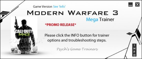 Call of Duty: Modern Warfare 3 +3 Trainer screenshot