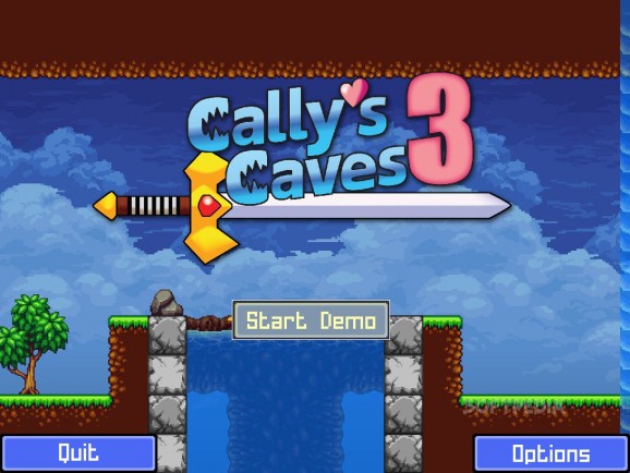 Cally's Caves 3 Demo screenshot