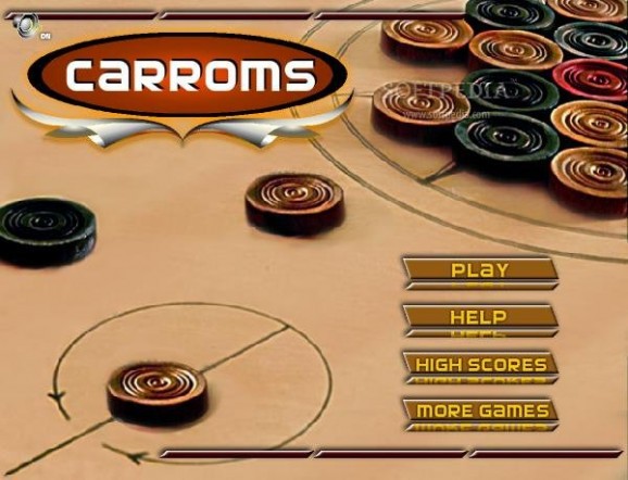Carroms screenshot