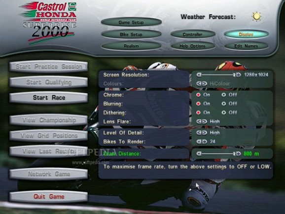 Castrol Honda Superbike 2000 Demo screenshot