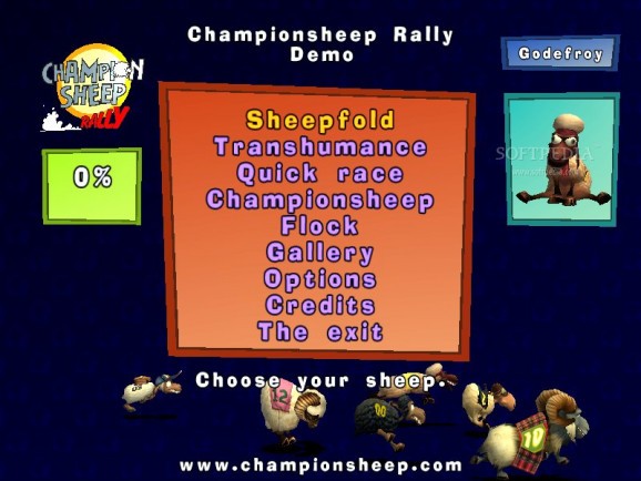 Championsheep Rally Demo screenshot