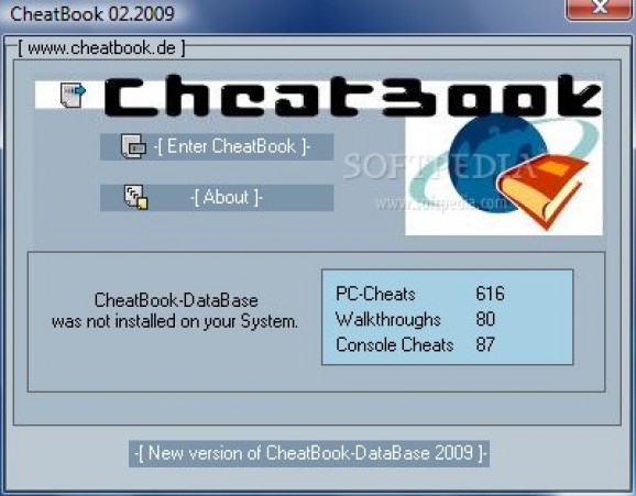 CheatBook February 2009 screenshot
