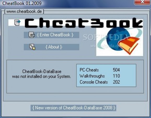 CheatBook January 2009 screenshot
