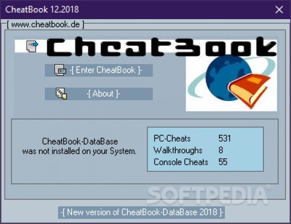 Cheatbook December 2018 screenshot