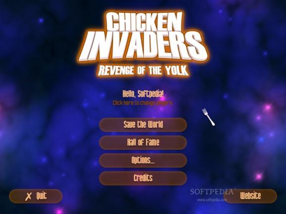 Chicken Invaders 3: Revenge of the Yolk Easter Edition screenshot