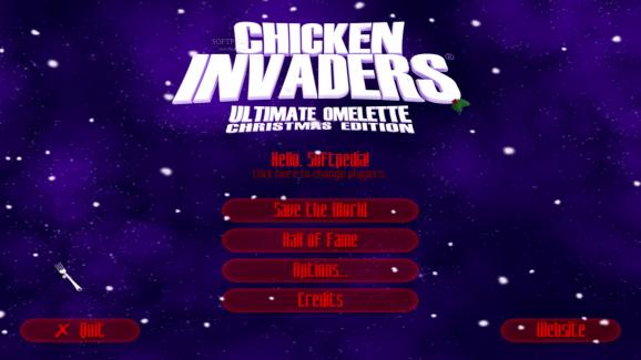 Chicken Invaders 4: Ultimate Omelette Christmas Edition screenshot