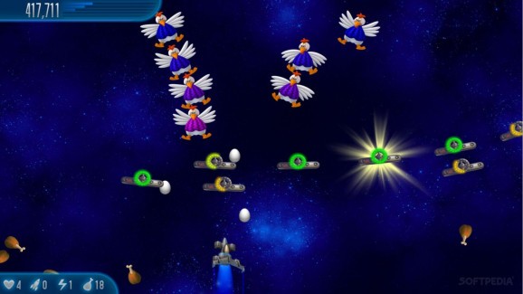 Chicken Invaders 5: Cluck of the Dark Side screenshot
