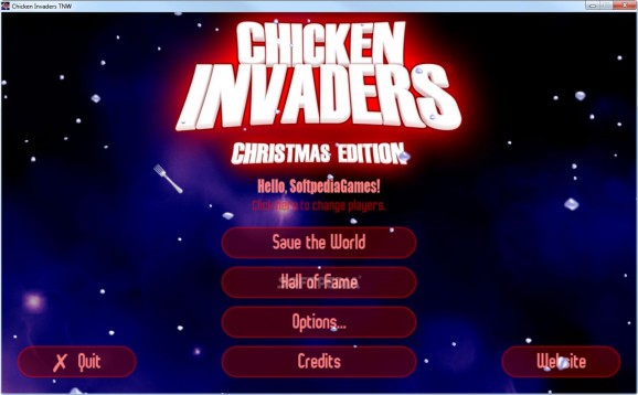 Chicken Invaders 2 Christmas Edition Demo screenshot