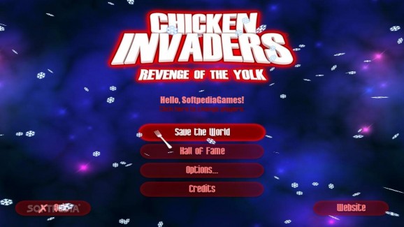 Chicken Invaders: Revenge of the Yolk Christmas Edition Demo screenshot