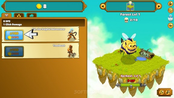 Clicker Heroes screenshot