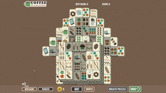 Coffee House Mahjong screenshot