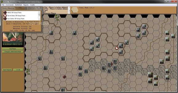 Combat Command 2: Desert Rats Demo screenshot