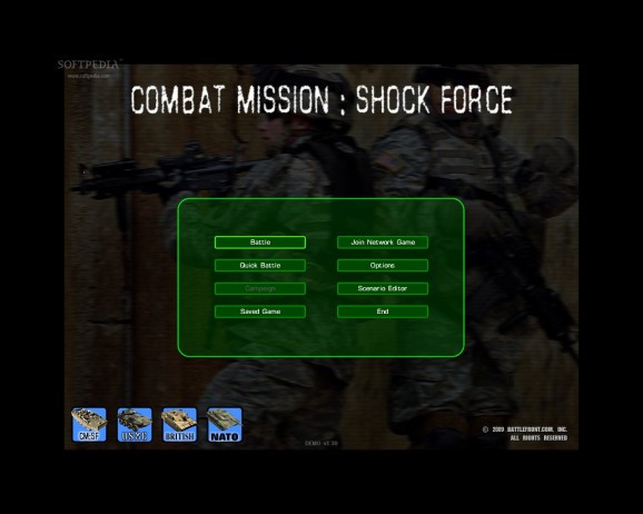 Combat Mission Shock Force NATO Demo screenshot