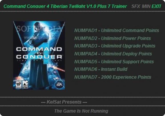Command & Conquer 4: Tiberian Twilight +7 Trainer screenshot