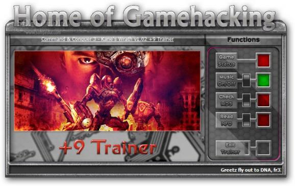 Command & Conquer: Kane's Wrath +9 Trainer for 1.02 screenshot