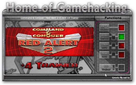 Command & Conquer: Red Alert 2 +4 Trainer for 1.006 screenshot