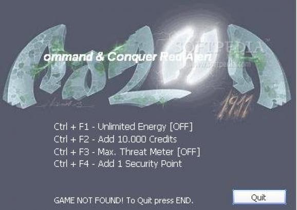 Command & Conquer: Red Alert 3 1.12 +4 Trainer screenshot