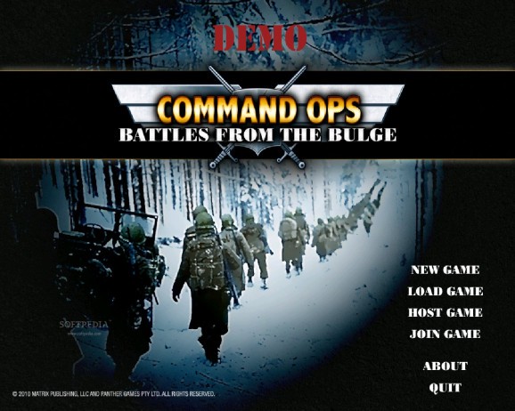 Command Ops: Battles from the Bulge Demo screenshot
