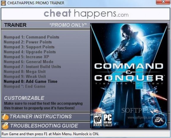 Command & Conquer 4 +1 Trainer screenshot