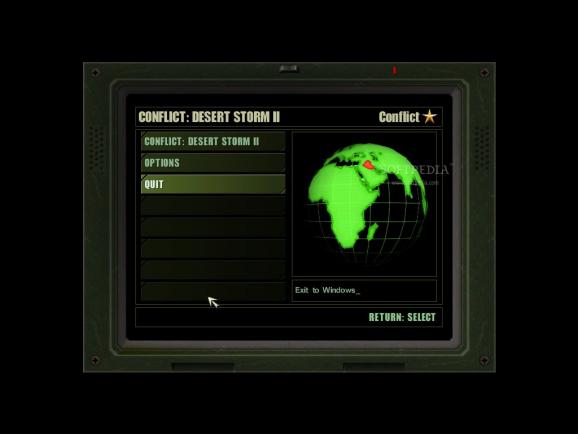 Conflict: Desert Storm II Demo screenshot