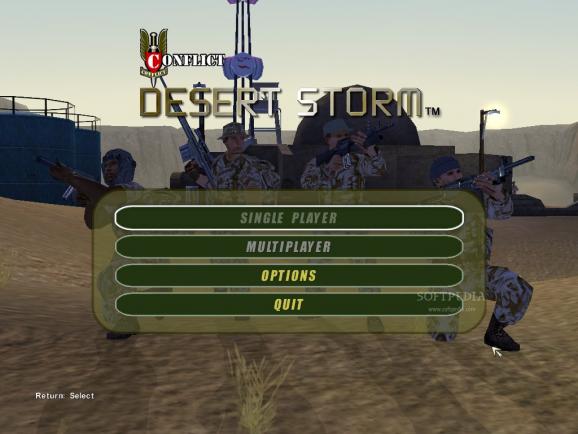 Conflict: Desert Storm Demo screenshot