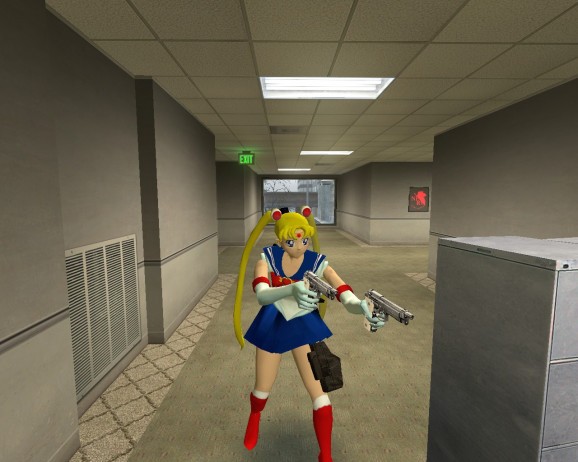 Counter Strike: Source Skin - Sailor Moon IV screenshot