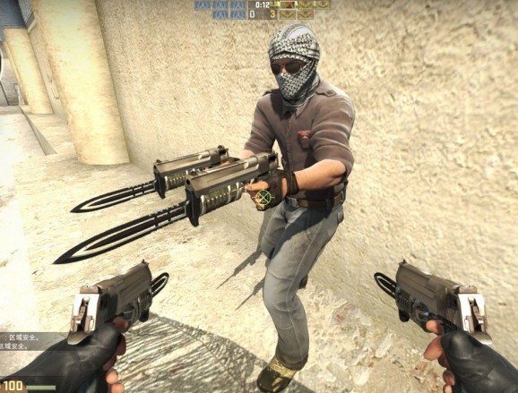 Counter-Strike: Global Offensive Addon - KnifeDDeagles screenshot