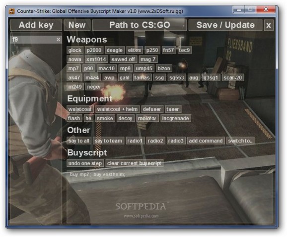 Counter-Strike: Global Offensive Buyscript Maker screenshot