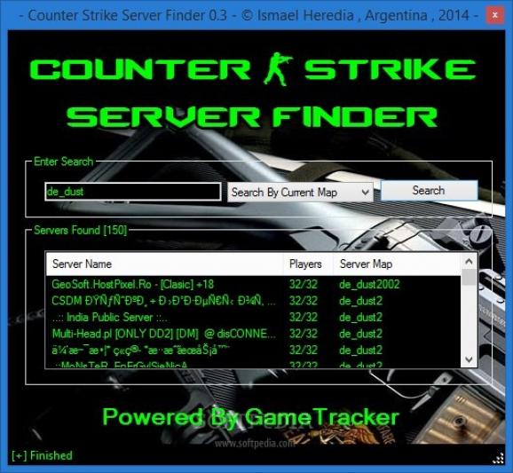 Counter Strike Server Finder screenshot