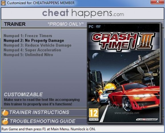 Crash Time 3 +1 Trainer screenshot