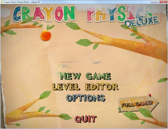Crayon Physics Demo screenshot