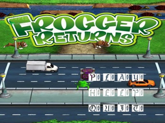 Crazy Frogger screenshot