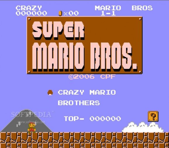 Crazy Mario Brothers screenshot