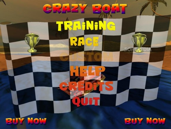CrazyBoat Demo screenshot