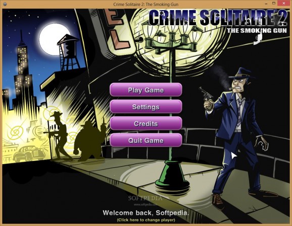 Crime Solitaire 2: The Smoking Gun screenshot
